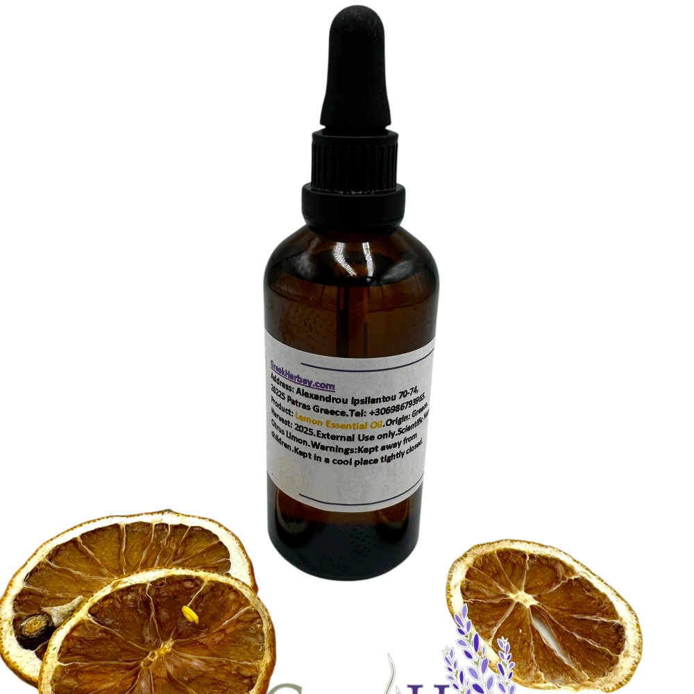 Natural Greek Lemon Essential Oil ~ Citrus limon ~ Superior Quality