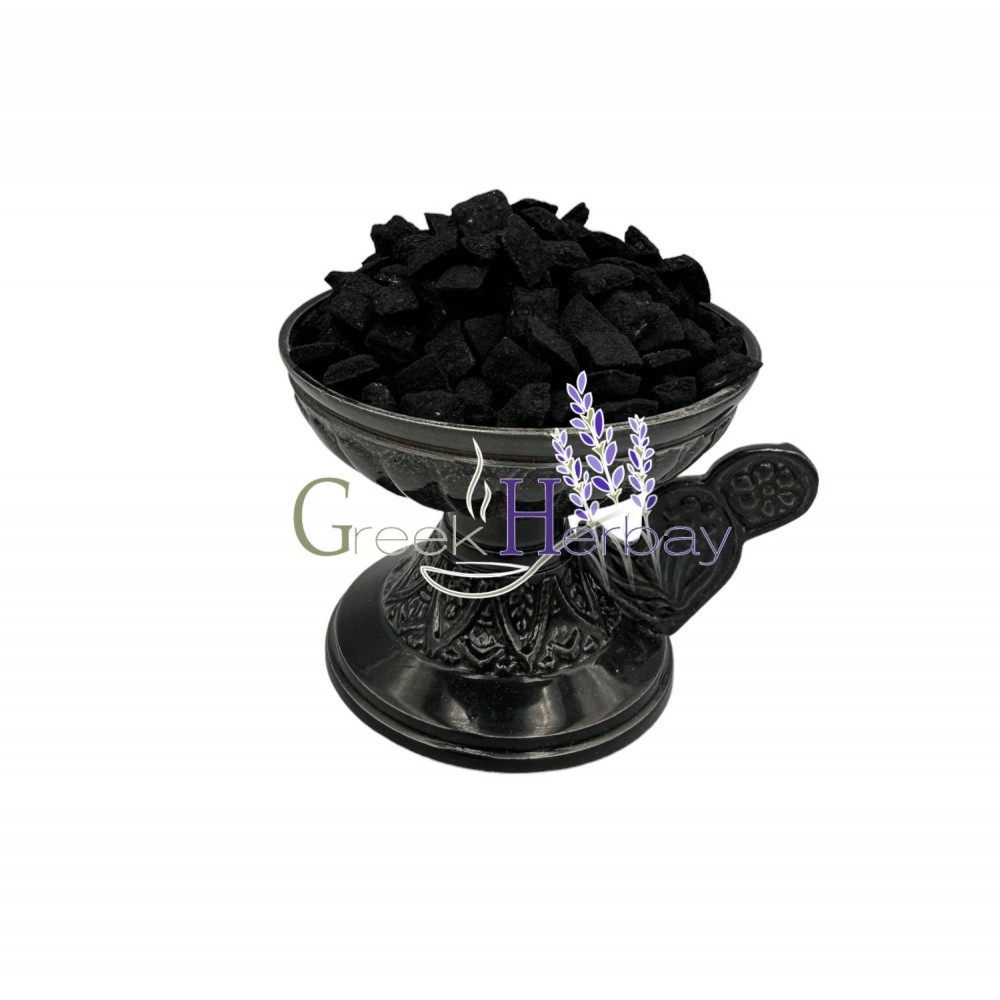 Incense Pure Greek Black Frankincense - Original Greek Monastery Incense - Superior Quality Warm & Sensual Fragrance