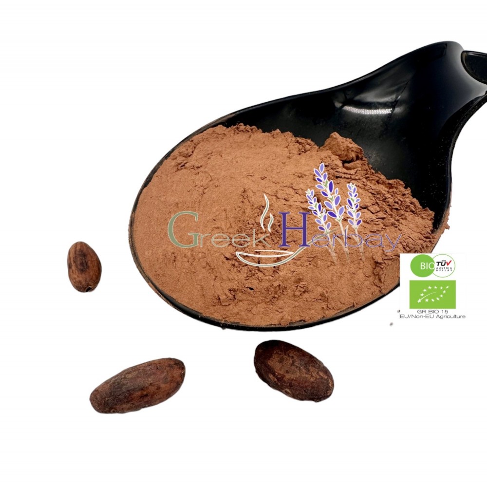 100% Organic Raw Criollo Cacao Beans Powder- Theobroma Cacao - Superior Quality Herbs&Spice {Certified Bio Product}