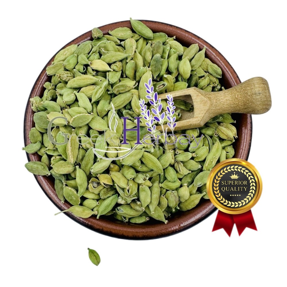 Whole Cardamom Pods - Elettaria cardamomum - Superior Quality Herbs & Spices