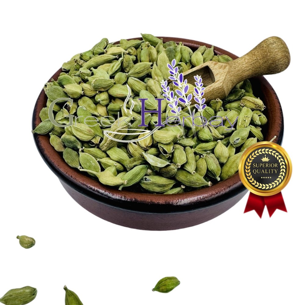 Whole Cardamom Pods - Elettaria cardamomum - Superior Quality Herbs & Spices