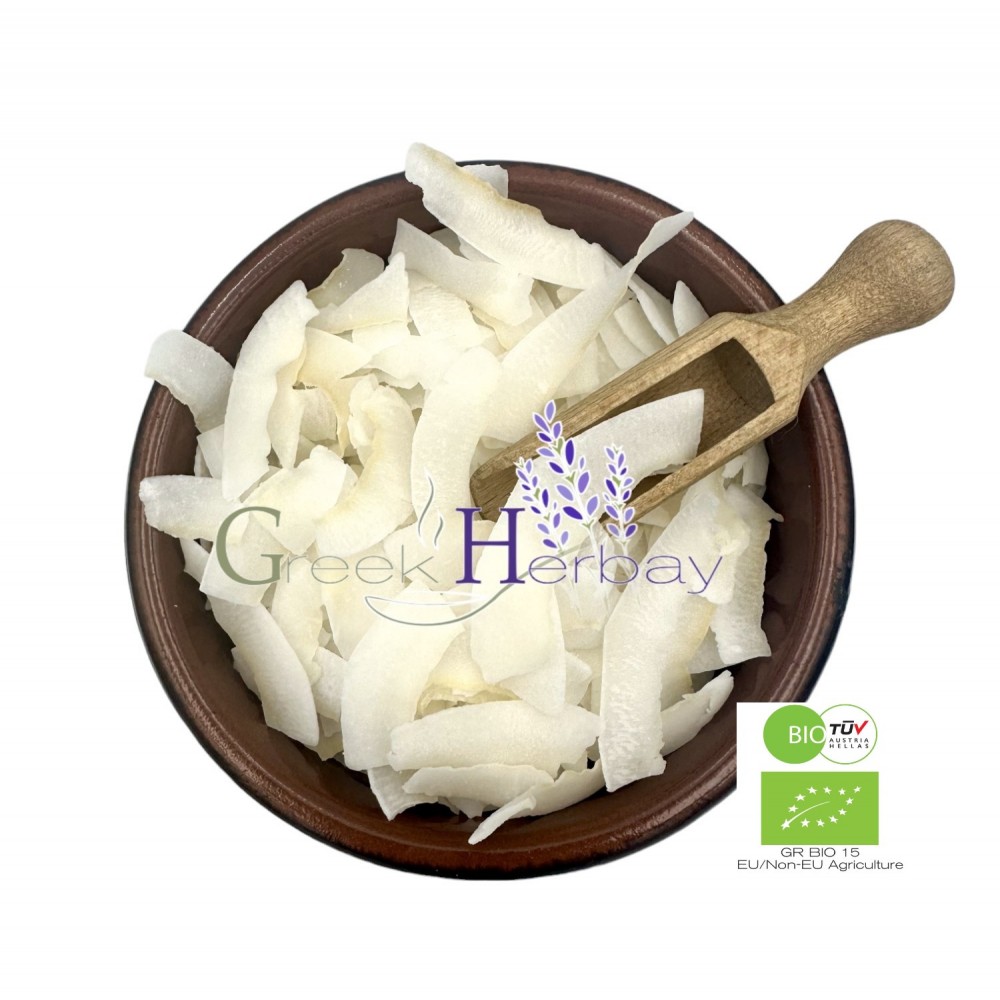 100% Organic Raw Coconut Flakes / Chips -Cocos Nucifera - Superior Quality Nuts&Snack | No Sugar Added {Certified Bio Product}