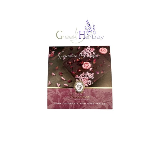 Dark Chocolate with Rose Petals ~ Superior Quality Chocolate