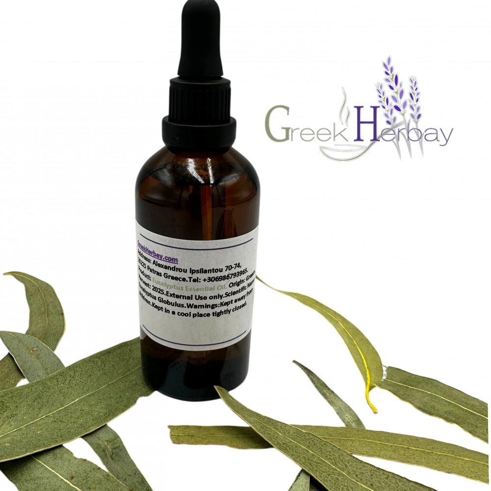 Natural Greek Eucalyptus Essential Oil ~ Eucalyptus Globulus ~ Superior Quality