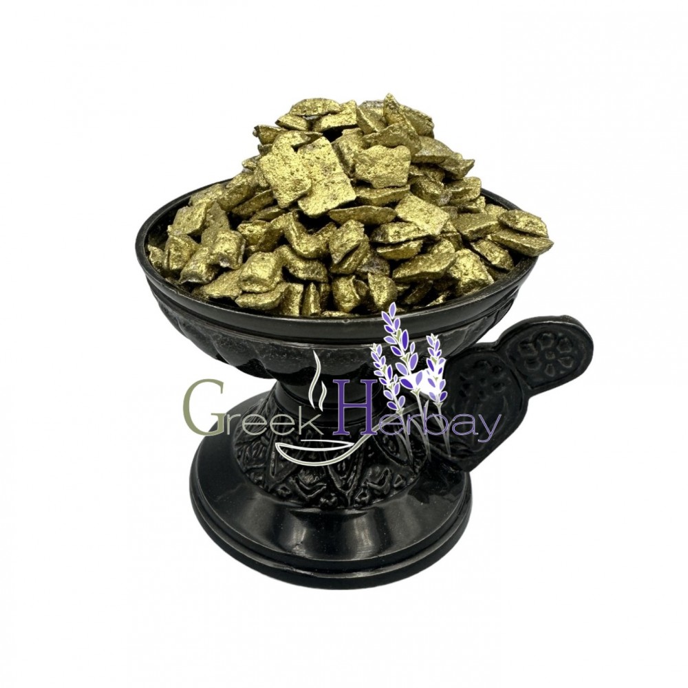 Incense Pure Greek Golden Frankincense - Original Greek Gold Incense - Superior Quality Warm & Sensual Fragrance