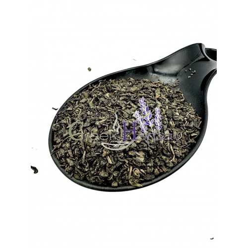 Green Chinese Tea Gunpowder Loose Cut  ~  Camellia Sinensis ~ Superior Quality 