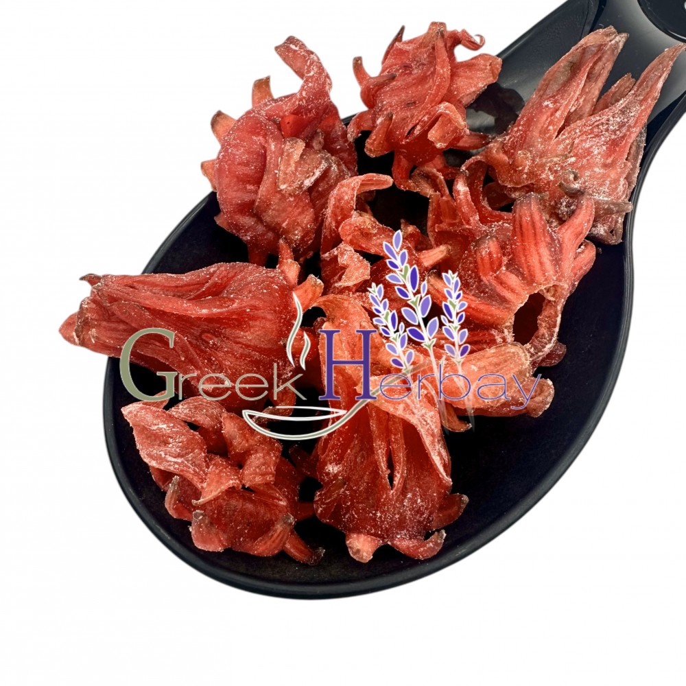 Candied Hibiscus Flowers Edible ~ Red color added ~ Superior Quality Candied Hibiscus Flowers Edible ~ Red color added ~ Superior Quality