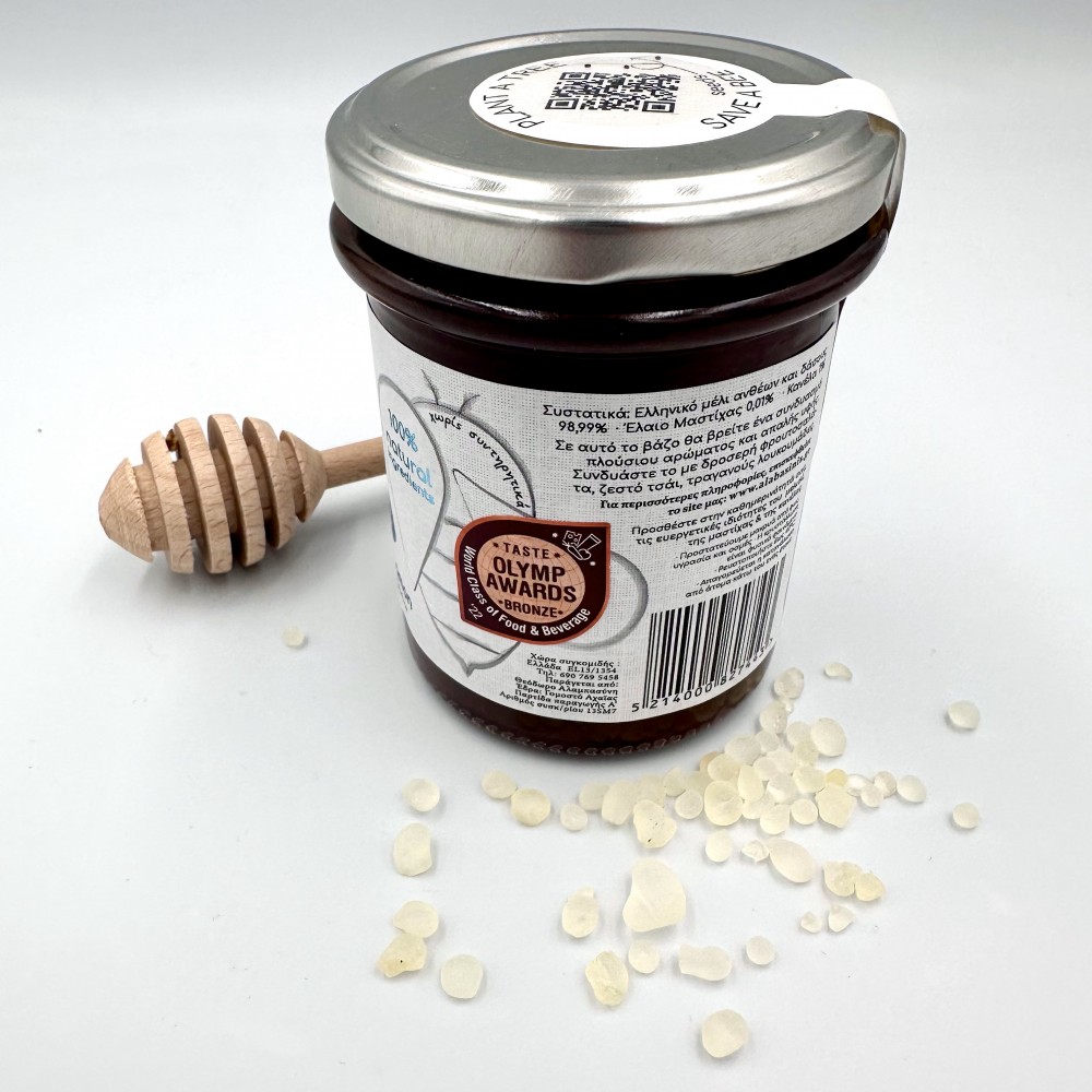 Natural Greek Honey Wildflower & Forest Worth Spread Mastic / Cinnamon ~ Superior Quality (Awarded)