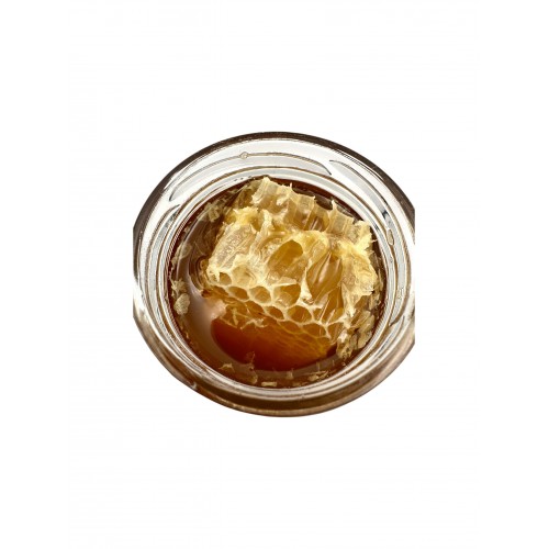 Greek Natural Flower Honey With Honeycomb 460g - 920g No sugar added ~ Superior Quality Honey