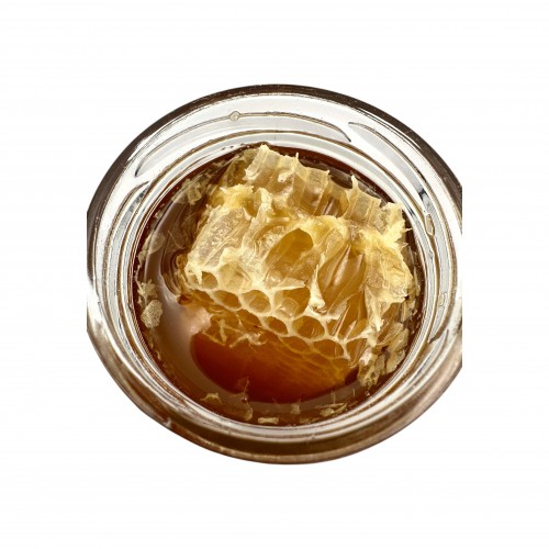 Greek Natural Flower Honey With Honeycomb 460g - 920g No sugar added ~ Superior Quality Honey