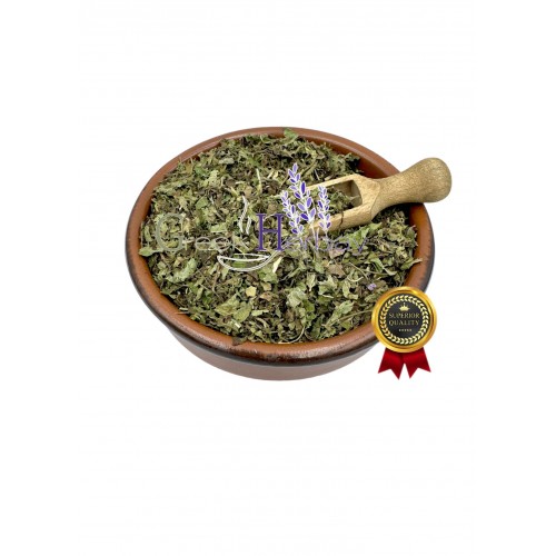 Greek Lemon Balm Dried Cut Leaves ~ Melissa Officinalis ~ Superior Quality  Greek Lemon Balm Dried Cut Leaves ~ Melissa Officinalis ~ Superior Quality