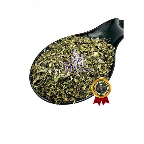 Greek Lemon Balm Dried Cut Leaves ~ Melissa Officinalis ~ Superior Quality  Greek Lemon Balm Dried Cut Leaves ~ Melissa Officinalis ~ Superior Quality