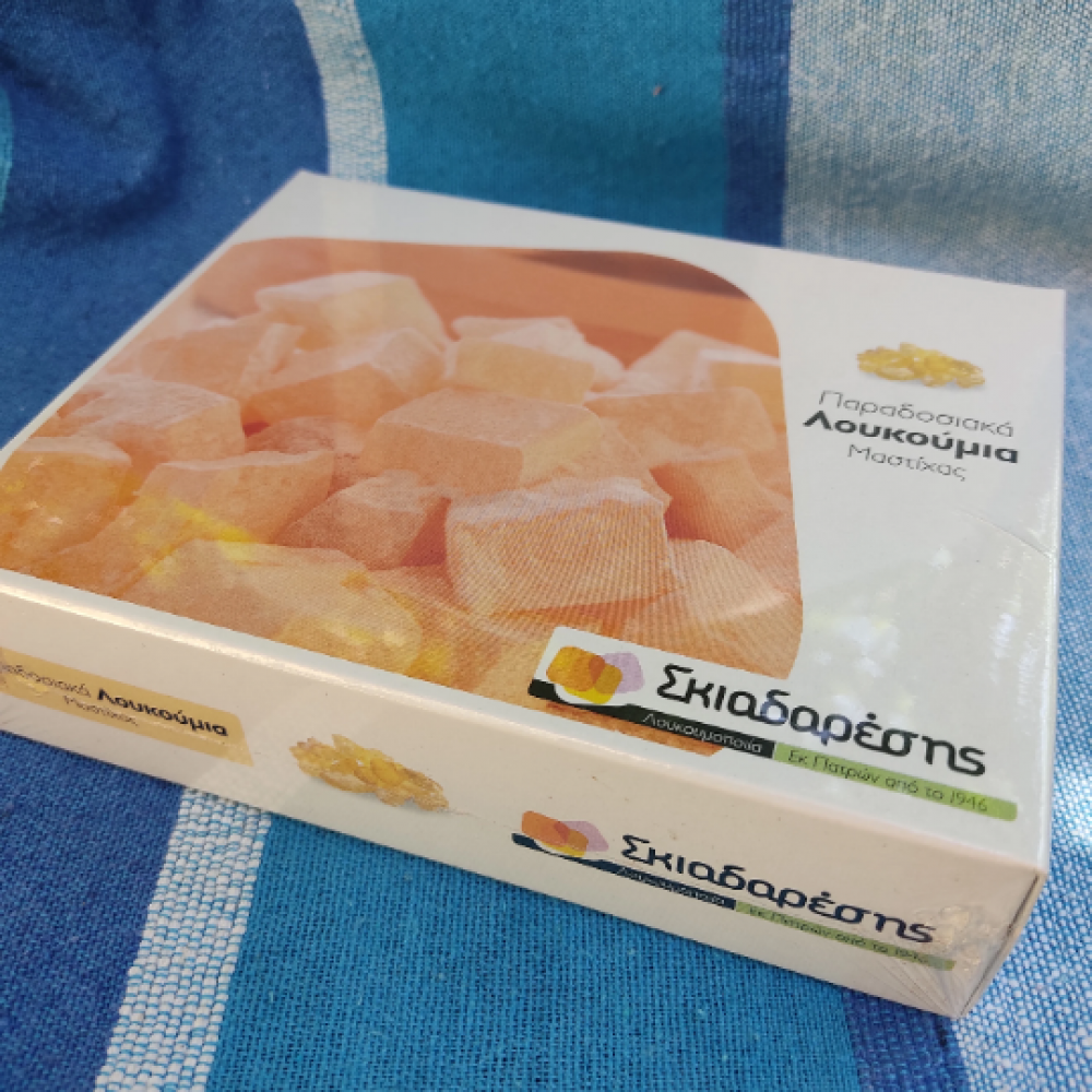 Τraditional Greek Delight Mastic Gum of Chios Lokum ~ Sweet Pure Taste ~ Superior Quality