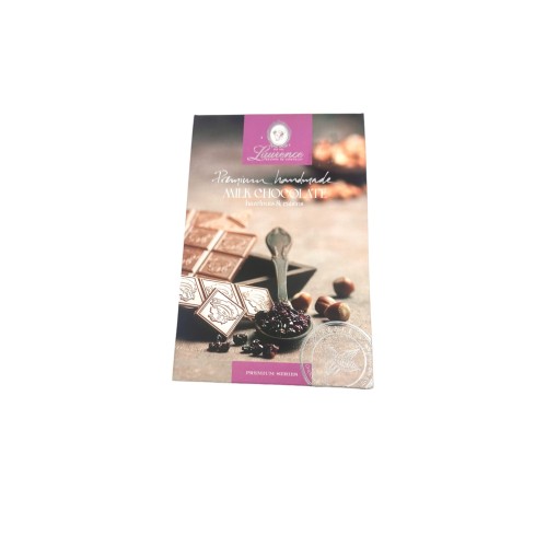 Milk Chocolate Bar with Hazelnuts & Raisins ~ Superior Quality Chocolate