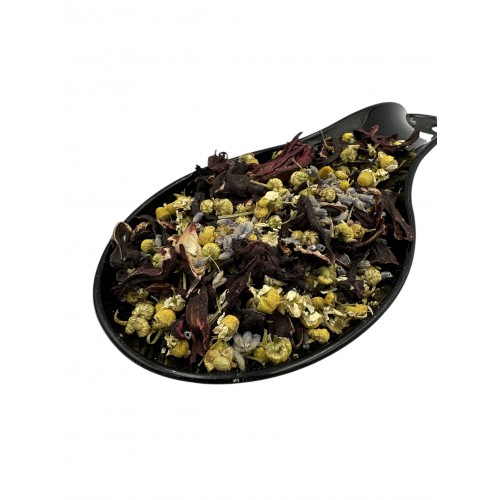 Dried Lavender-Chamomile-Hibiscus Tea Mix ~ Superior Quality ~ Dried Lavender-Chamomile-Hibiscus Tea Mix ~ Superior Quality ~