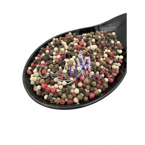 Whole Pepper Mixed 4 ~ White-Black-Pink-Green ~ Superior Quality