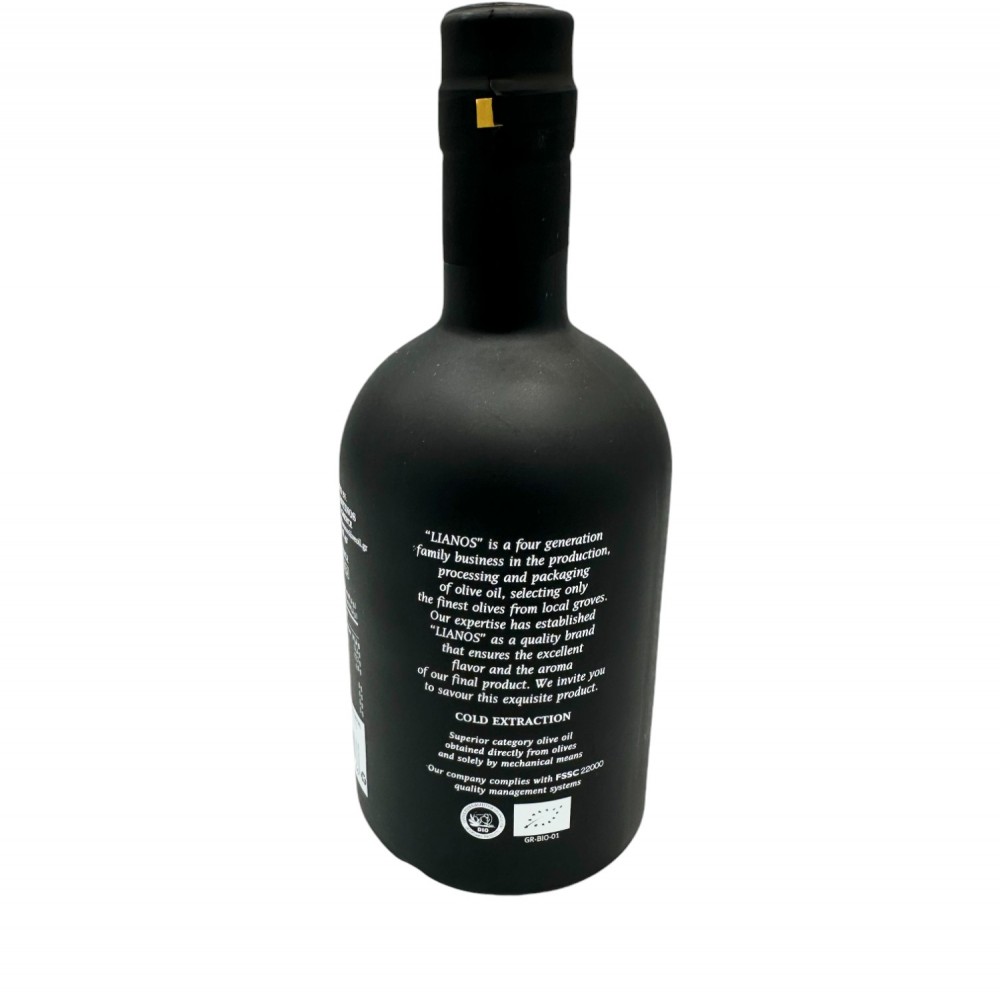 Greek Organic Extra Virgin Olive Oil Koroneiki Single Variety 500ml Ceramic