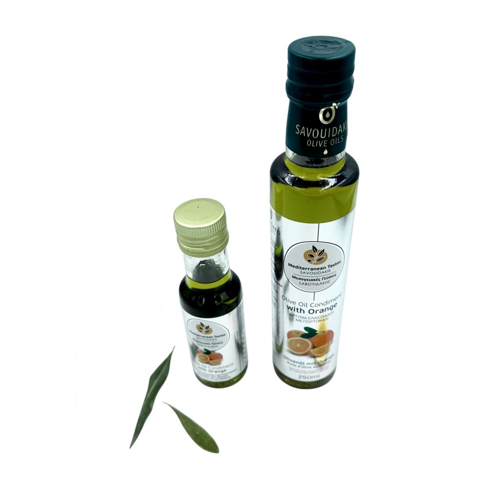 Greek Olive Oil Condiment With Orange ~ Superior Quality Olive Oil Condiment Greek Olive Oil Condiment With Orange ~ Superior Quality Olive Oil Condiment