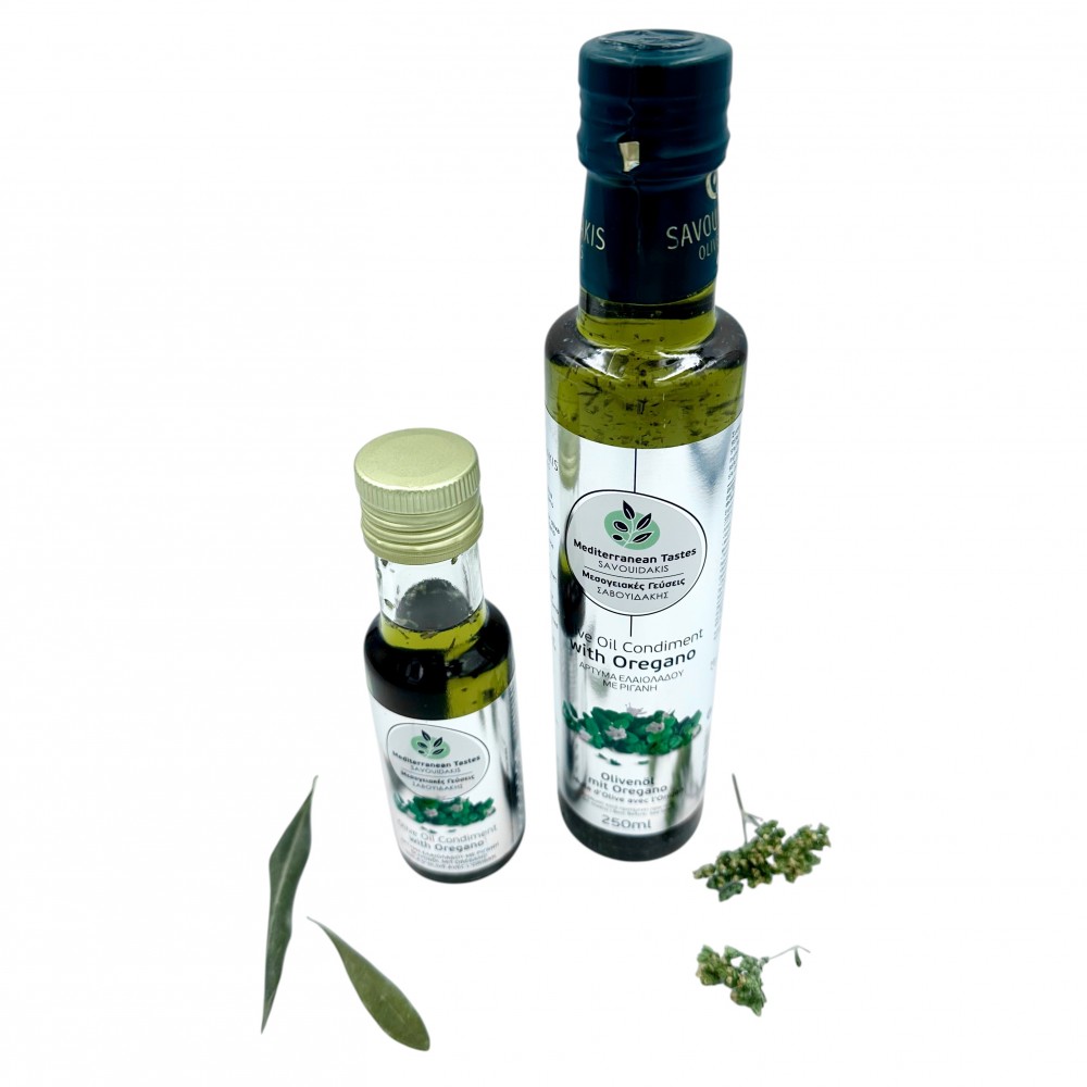 Greek Olive Oil Condiment With Oregano ~ Superior Quality Olive Oil Condiment