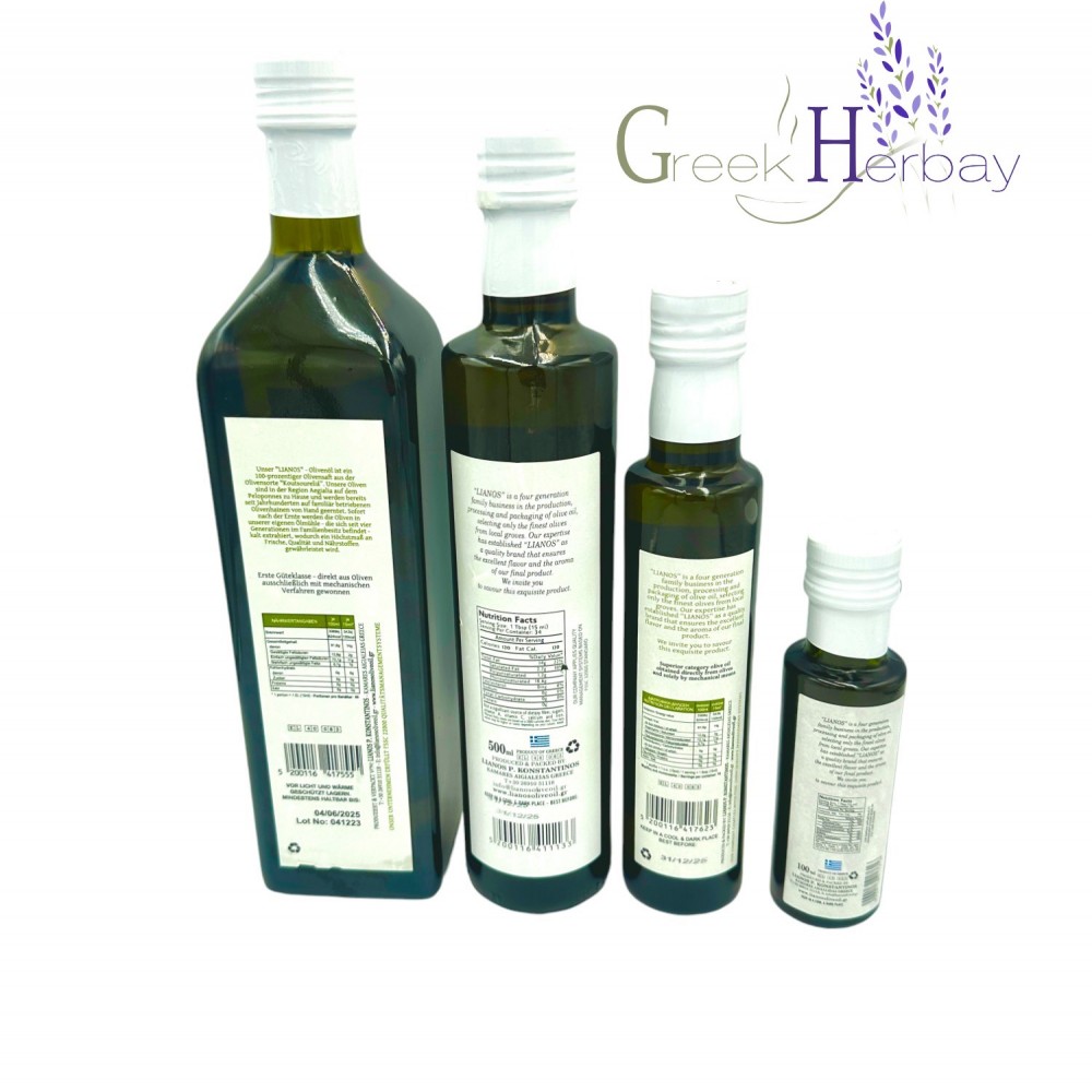 Greek Extra Virgin Olive Oil Koroneiki Variety - Cold Pressed Greek Olive Oil- Superior Quality Greek Olive oil