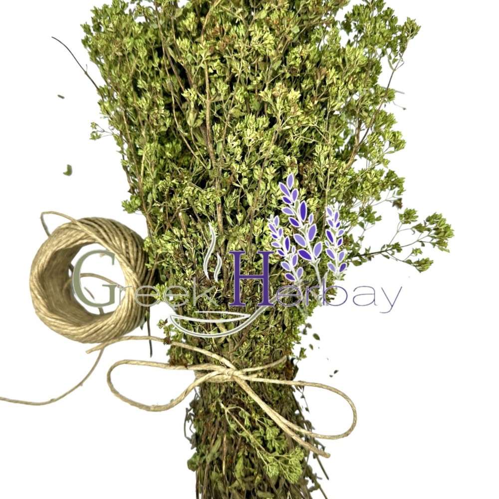 Greek Dried Mountain Oregano Whole Bunch ~ Oreganum Vulgare ~ Superior Quality 