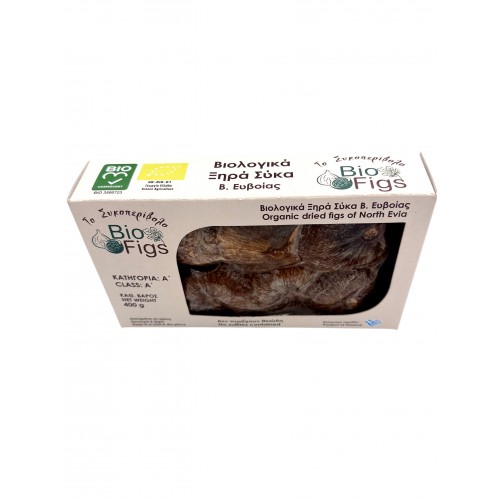 Organic Greek Dried Evia Figs - No Sugar Added (Certified PDO)