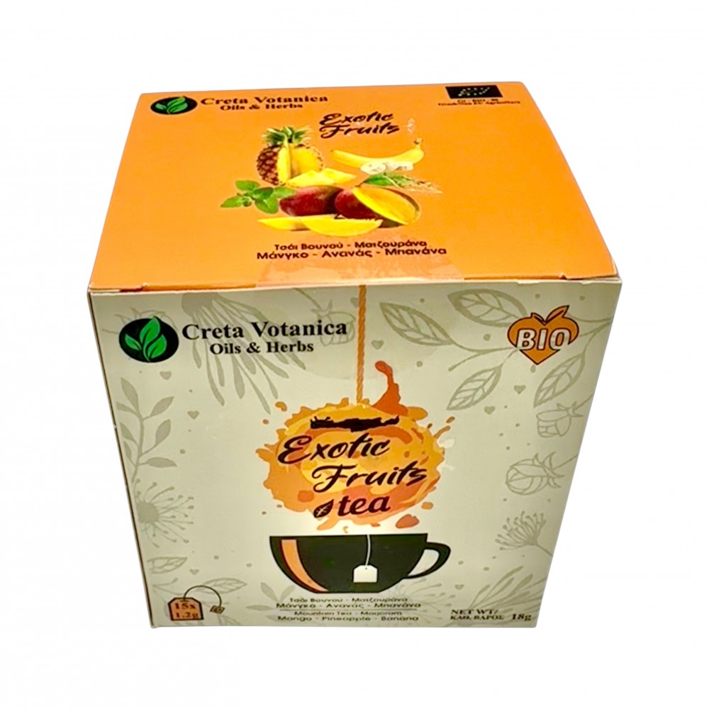 Organic Exotic Fruits Mixed Tea Bags ~ Superior Quality 