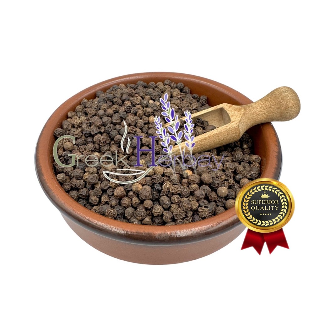 Black Pepper Whole Peppercorns - Piper Nigrum - Superior Quality Herbs&Spices