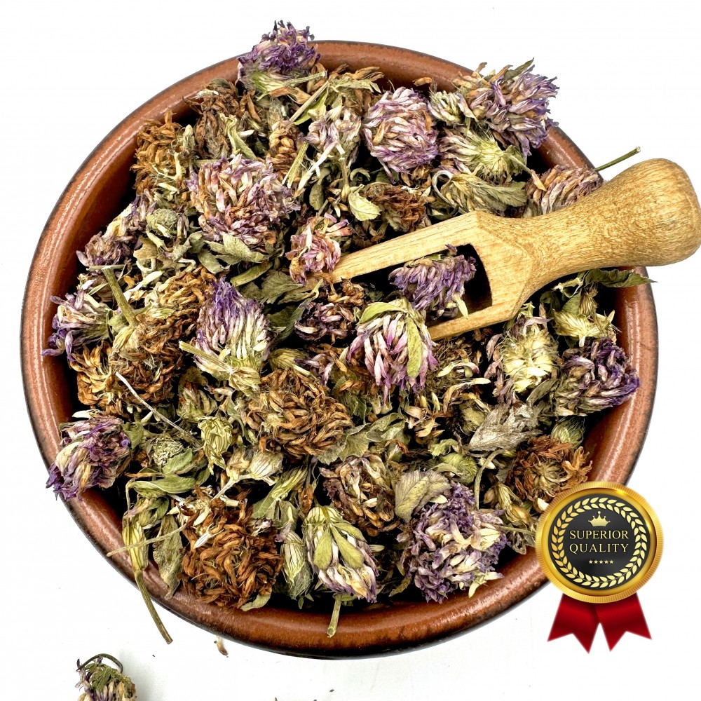 Red Clover Dried Flower Loose Herbal Tea - Trifolium Pratense - Superior Quality Herbs&Dried flowers