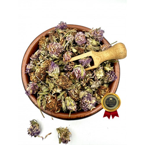 Red Clover Dried Flower Tea ~ Trifolium Pratense ~ Superior Quality  Red Clover Dried Flower Tea ~ Trifolium Pratense ~ Superior Quality