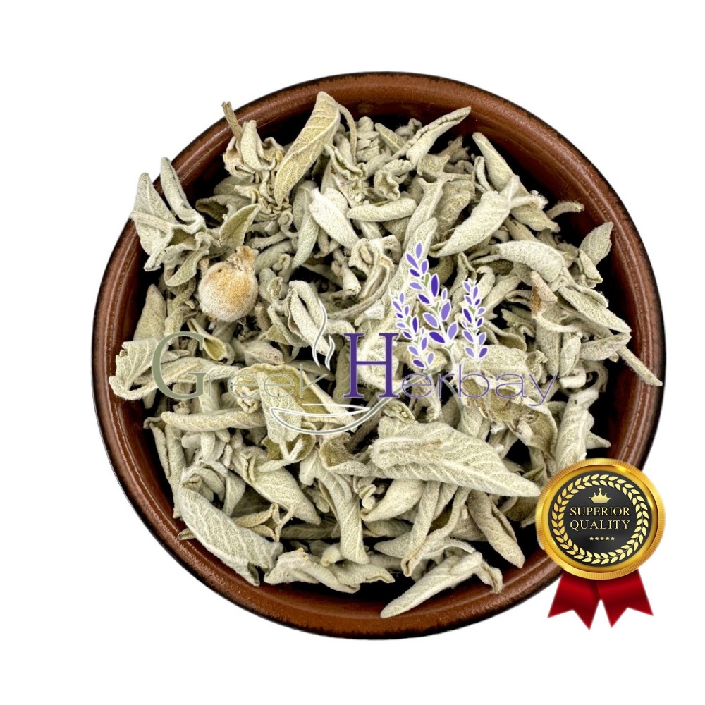 Sage Dried Leaf Loose Leaves Herbal Tea - Salvia Triloba