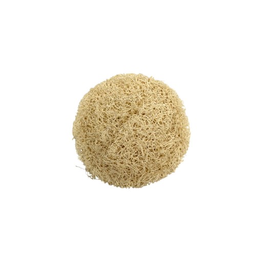 Natural Handmade Small Round Loofah Face Exfoliating pad (3,3' inches 6cm)Cleanser Scrubber | Superior Quality