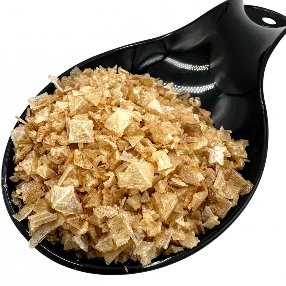 Natural Smoked Sea Salt Flakes ~ Pyramid Crystals Finishing Salt