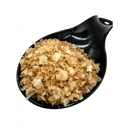Natural Smoked Sea Salt Flakes ~ Pyramid Crystals Finishing Salt