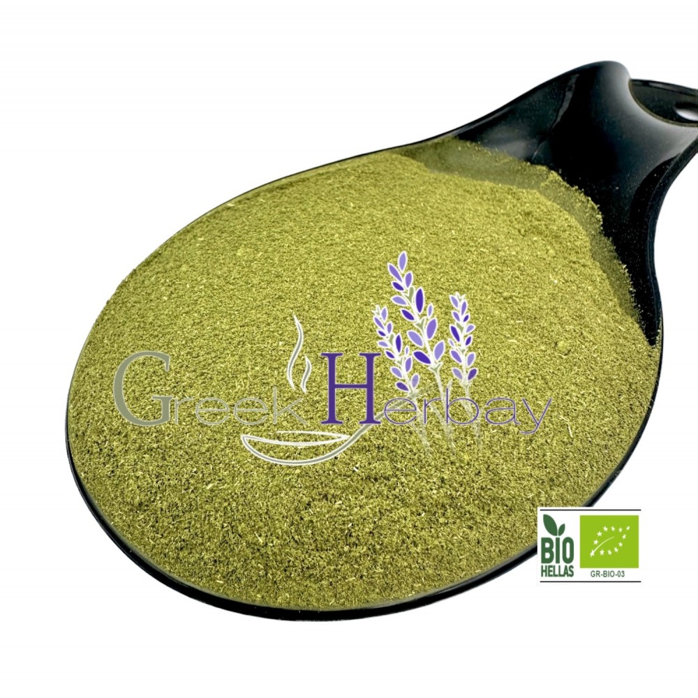 100% Organic Green Stevia Leaf Ground Powder Grade A - Stevia Rebaudiana - Superior Quality Sweetener