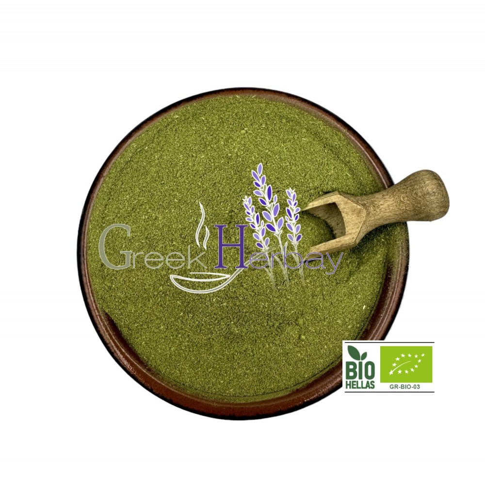 100% Organic Green Stevia Leaf Ground Powder Grade A - Stevia Rebaudiana - Superior Quality Sweetener