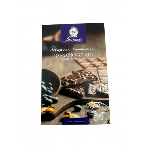 Dark Chocolate with Almonds & Blueberries ~ Superior Quality Chocolate