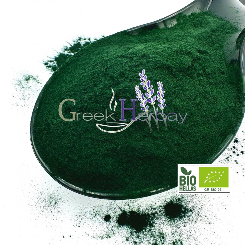 100% Organic Spirulina Powder - Arthrospira Platensis - Human Grade - Superior Quality Superfoods&Powders {Certified Bio Product}