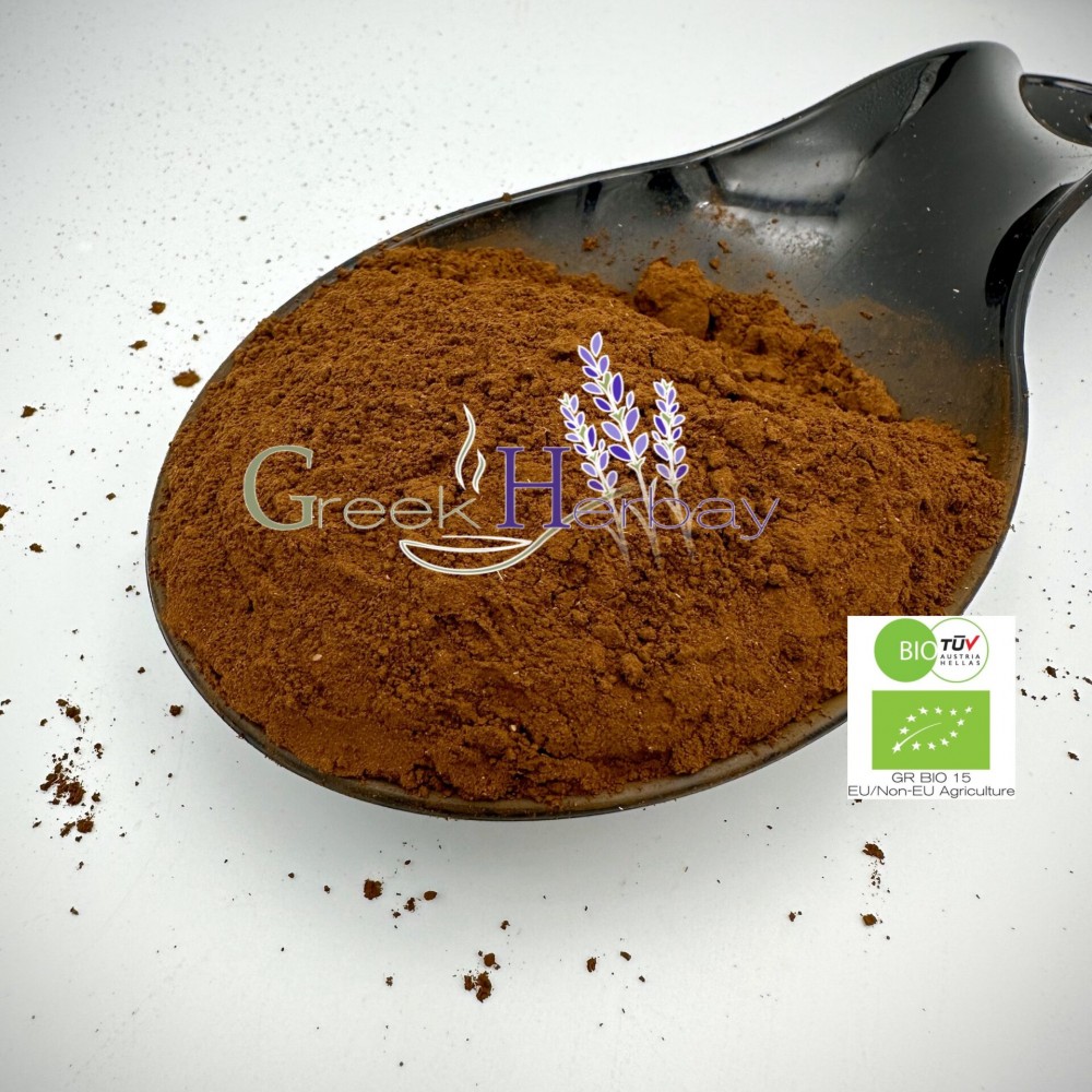 100% Organic Chaga Mushroom Extract Powder - Inonotus Obliquus - Superior Quality Superfood&Herbs {Certified Bio Product}