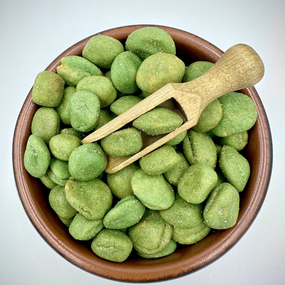 100%  Wasabi Peanuts Snack - Crispy & Hot Wasabi / Strong Flavor / Healthy Tasty Superfood - Superior Quality nuts