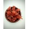 Dried Candied Hibiscus Flowers - Edible Hibiscus Flower - Red color added - Superior Quality Candied Snack