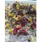 Dried Lavender-Chamomile-Hibiscus Flowers Herbal Tea Mix Superior Quality Blend