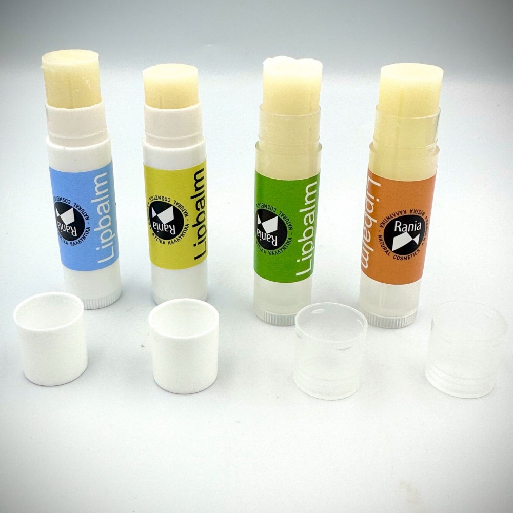 100% Handmade Natural Lip Balm Tube - Lip balm tube 5ml - Handmade Lip balm with Natural beeswax