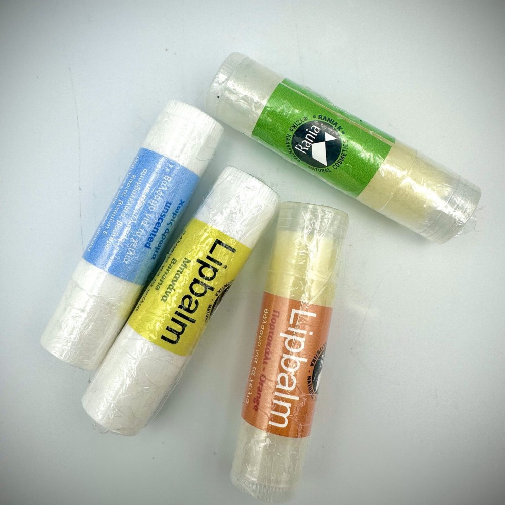 100% Handmade Natural Lip Balm Tube - Lip balm tube 5ml - Handmade Lip balm with Natural beeswax