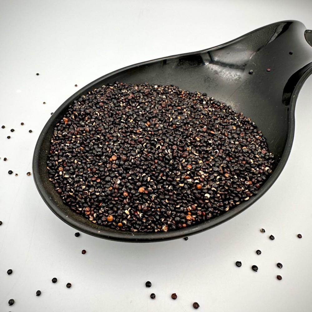 100% Organic Black Quinoa Seeds - Chenopodium Quinoa - Superior Quality Superfood&Seeds {Certified Bio Product}