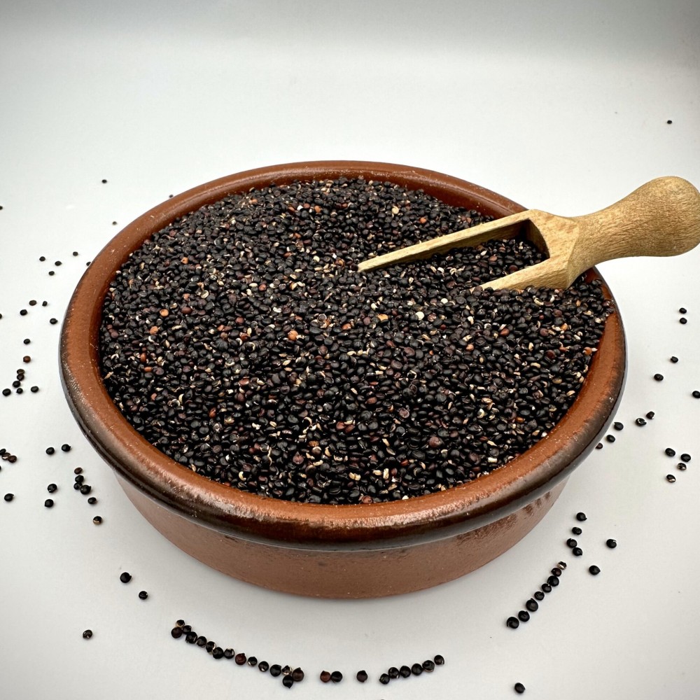 100% Organic Black Quinoa Seeds - Chenopodium Quinoa - Superior Quality Superfood&Seeds {Certified Bio Product}