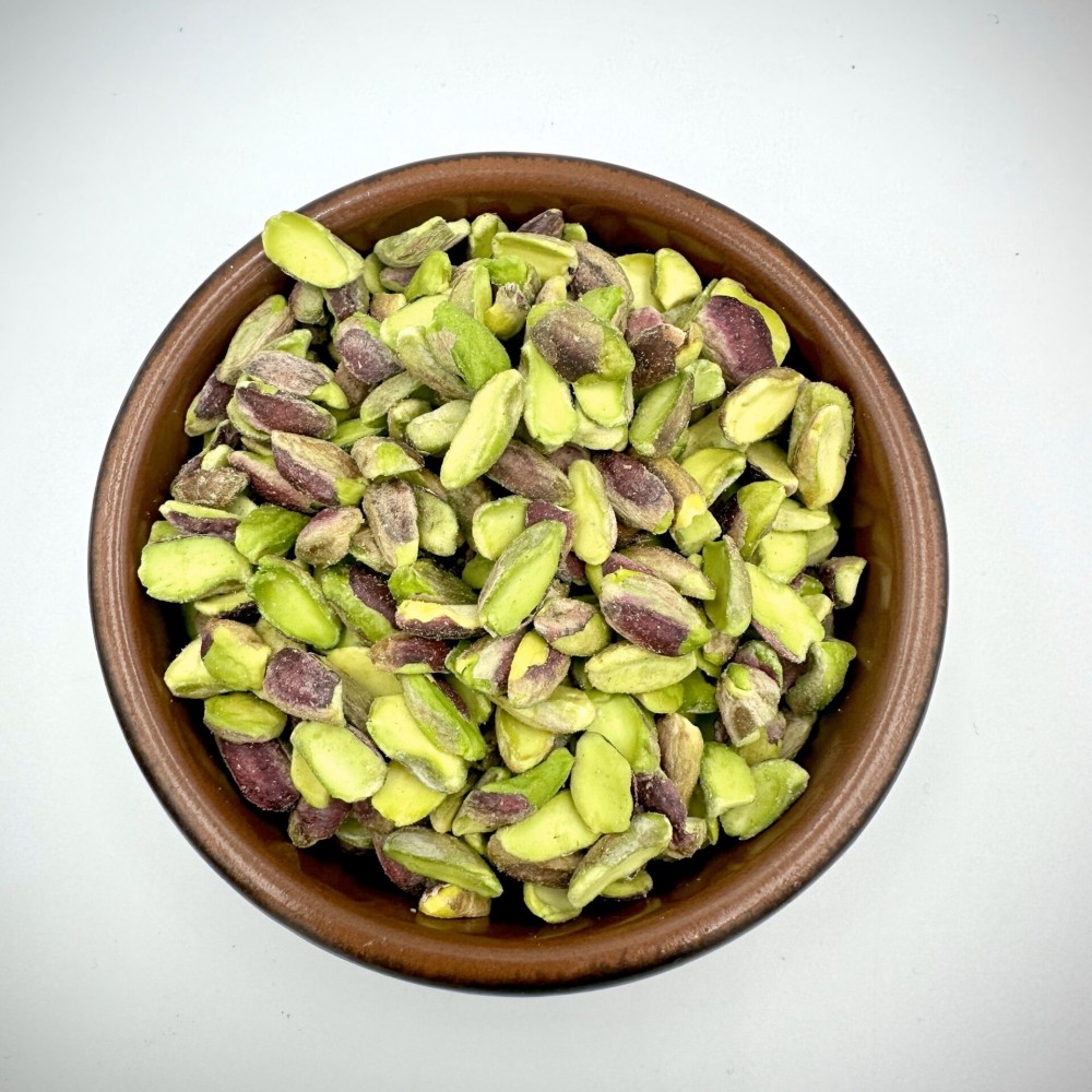 100% Greek Raw Aegina Pistachios (No Shell)  Unsalted & Unroasted - Superior Quality Nuts  {Certified Product} PDO