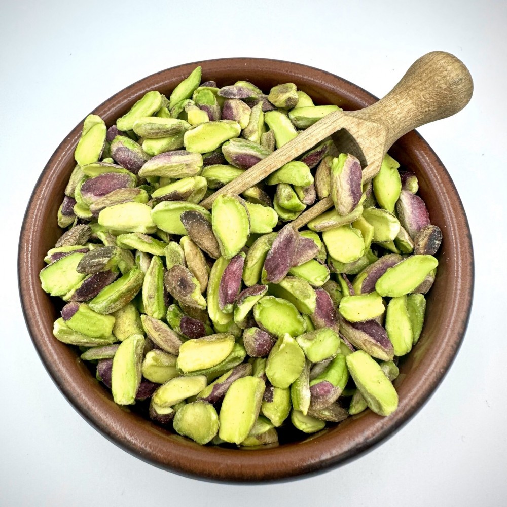 100% Greek Raw Aegina Pistachios (No Shell)  Unsalted & Unroasted - Superior Quality Nuts  {Certified Product} PDO