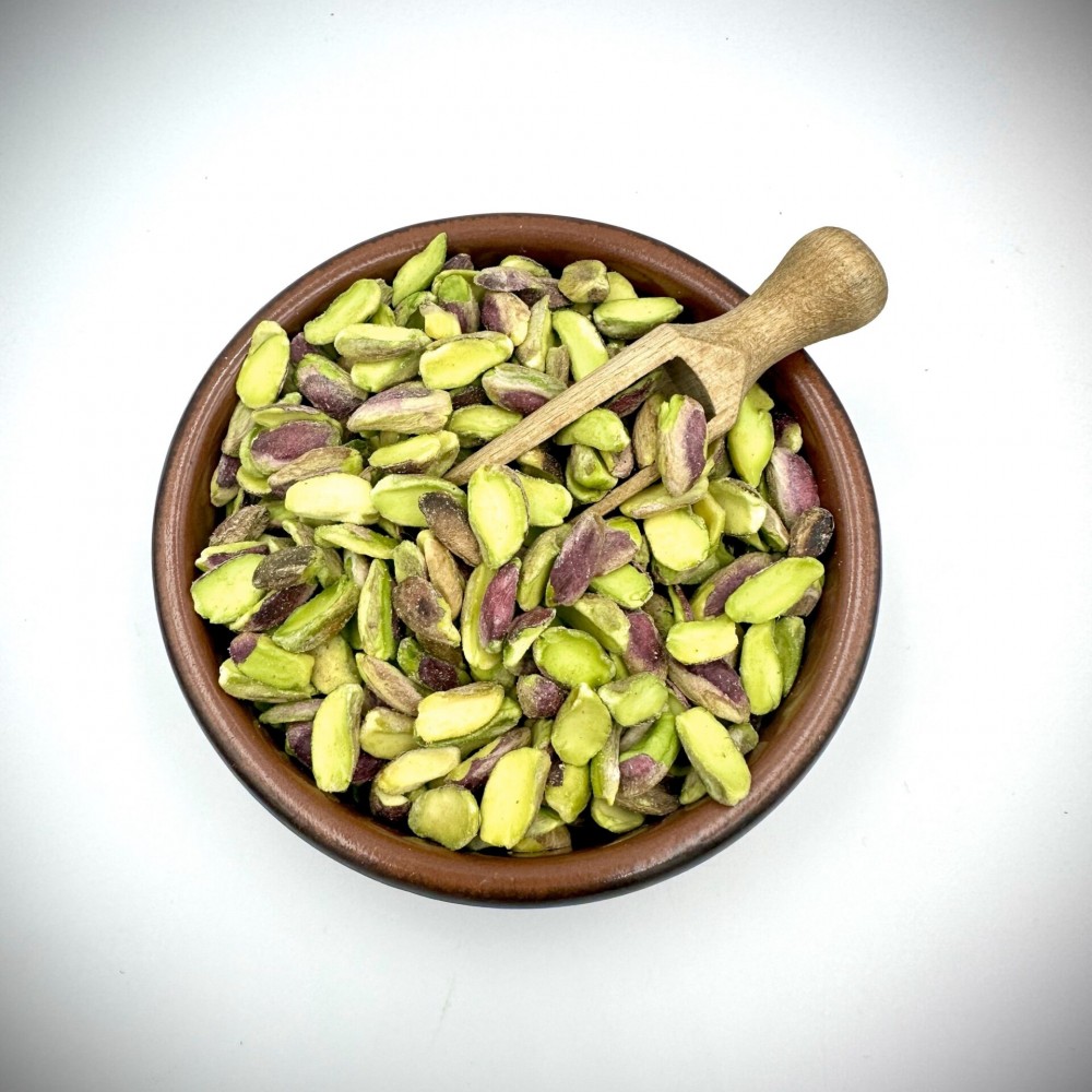 100% Greek Raw Aegina Pistachios (No Shell)  Unsalted & Unroasted - Superior Quality Nuts  {Certified Product} PDO