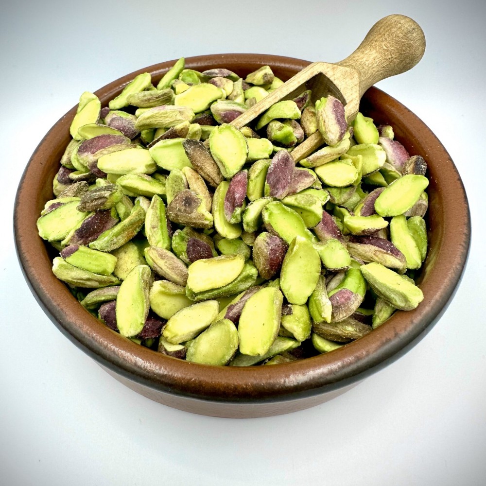 100% Greek Raw Aegina Pistachios (No Shell)  Unsalted & Unroasted - Superior Quality Nuts  {Certified Product} PDO